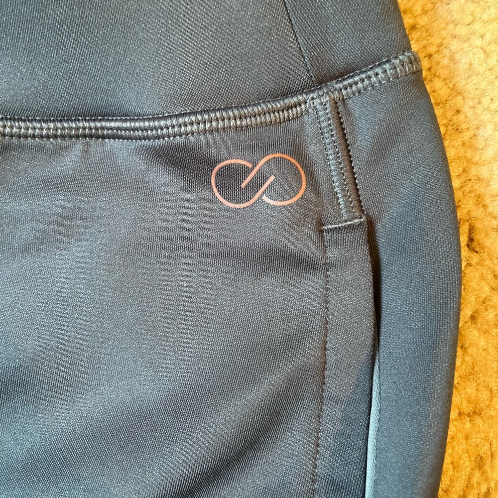 CALIA by Carrie Underwood Navy Cropped Wide-Leg Pants - Picture 4 of 5
